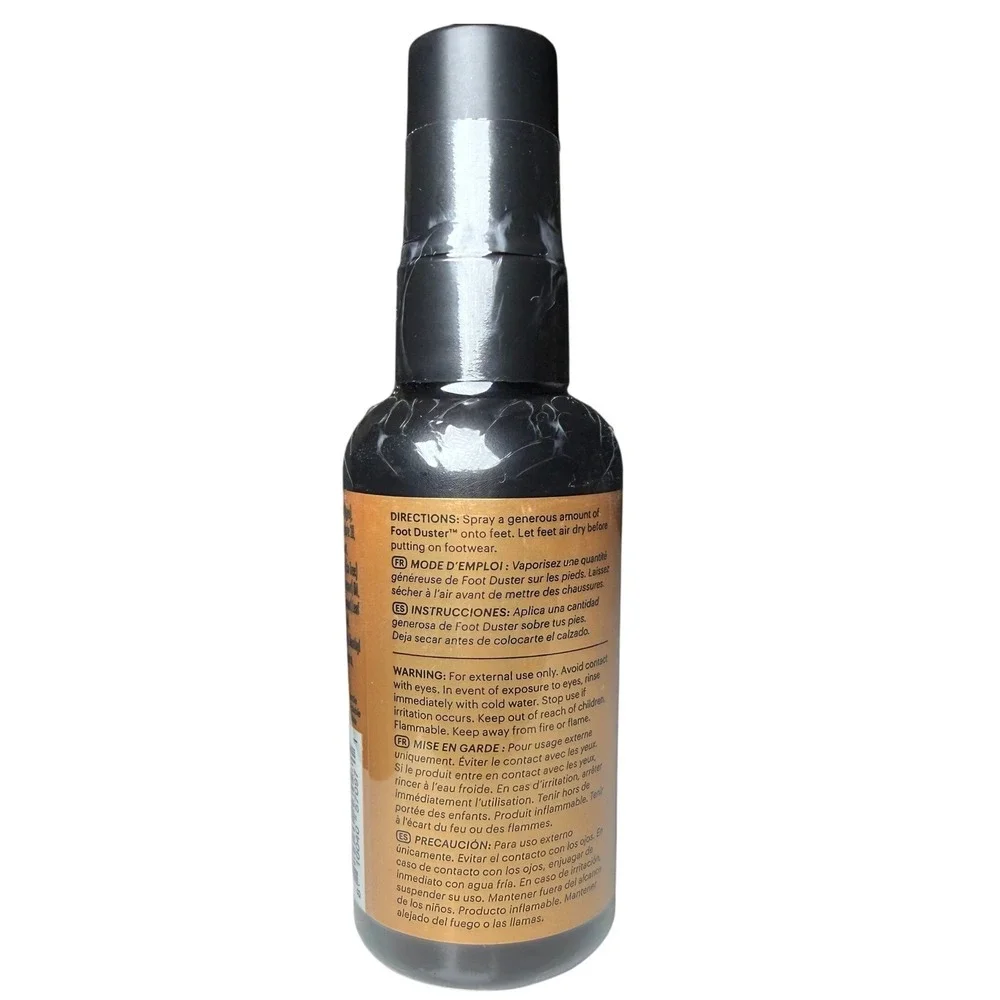 Manscaped Foot Duster Cooling Foot Deodorant‎ Spray Tea NEW SEALED 1.89oz